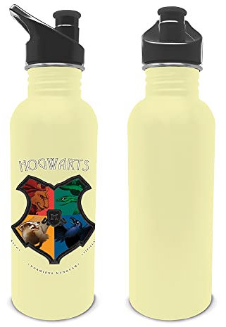 Pyramid Europe HARRY POTTER Trinkflasche Hogwarts Wappen 700ml - Offizielles Lizenzprodukt