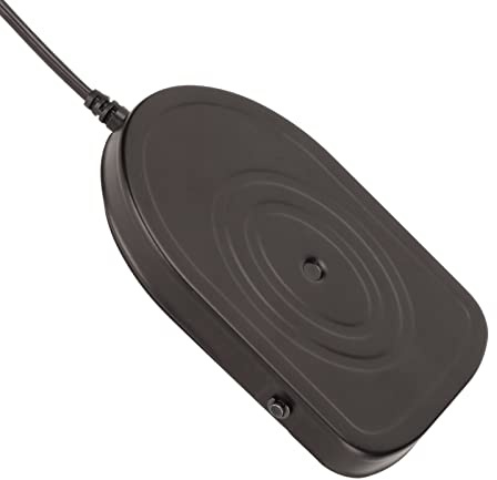 Yunseity USB-Fußpedal, programmierbare Computermaus, Tastatur, Multimedia-Gaming, HID-USB-Fußschalter aus Metall, mit 2 m Kabel