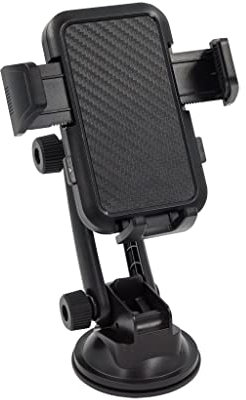 WEDO KFZ Smartphone-Halter Fix It Car mit Saugnapf und Klemme, Farbe Schwarz, für alle Smartphonegrößen geeignet