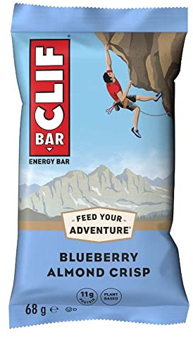 Clif Bar Energy Bar - Blueberry Almond Crisp, 68g (4er Pack)