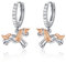 Einhorn Geschenke für Frauen Ohrringe aus Sterlingsilber mit Zirkonia Einhorn Ohrringe Creolen Ohrstecker für Frauen Schmuckgeschenk