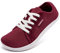 HOBIBEAR Uomo Donna Barefoot Scarpe Minimaliste Unisex Trail Running Scarpa da Camminata Leggere Antiscivolo (Vino Rosso,EU 43)