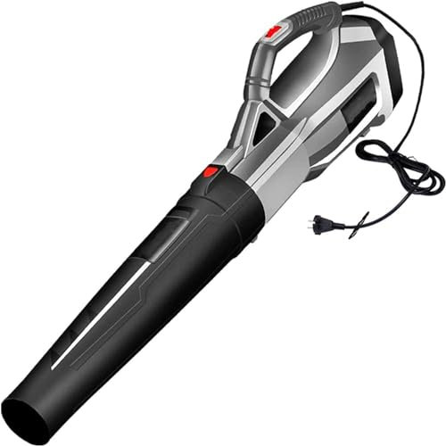 Blowers 3000W Corded Leaf for Blowing Leaf Snow Variable Speed Handheld Vacuum Leaf Lightweight Electric Gardening Tool Powered Sweeper (Size : 30m Wire)