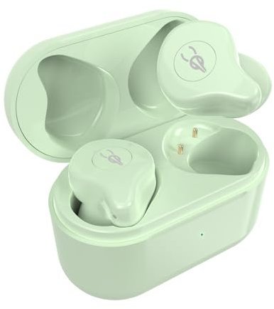 X12Pro Wireless Earbuds Bluetooth 5.3 Cool Look, Hi-Fi Stereo Noise Cancelling Bluetooth Earbuds, In-Ear Bluetooth Headphones with Microphone and Wireless Charging Case, For Android iOS (green)