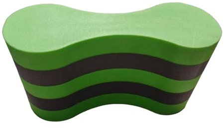 rockible Pull Buoy Schwimmtrainingshilfe, für Beine und Hüften, Unterstützung für Anfänger, Junior-Poolausrüstung, Grün