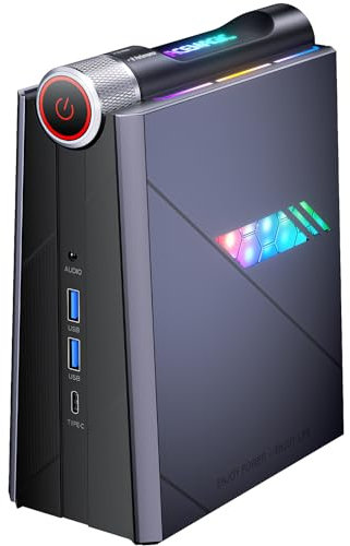 ACEMAGIC AD08 Mini PC, Ιntel I7-11700B (8C/16T, fino a 4,8 GHz),Mini Desktop PC 32GB DDR4 512GB NVME PCle3.0x4 SSD,Mini Computer per Ufficio/Business