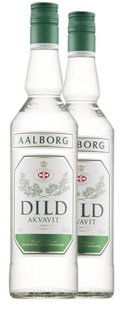 Orujo Aguardiente De Danske Aalborg Dild Akvavit 70 cl (Caja de 2 Botellas de 70 cl)