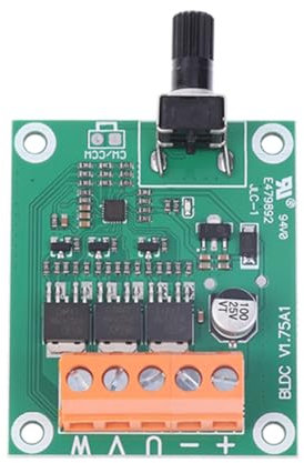 Yominerr Brushless DC Motor Driver Controller Board 6V 12V 24V CD Drive Fan Motor Governor DIY Motor Controller Accessories