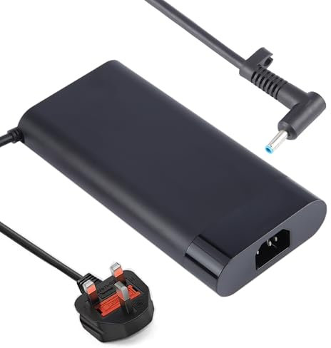 200W Laptop Charger for HP Omen 15 16 17, ZBook Power G10 G9 G8 G7, Create G7 Studio G10 G9, Victus 15 16, Pavilion Gaming 15 17, Envy 15 2020, 19.5V 10.3A, 4.5 x 3.0 mm