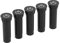FLEXMAN 5 Pezzi Ugello Spruzzatore Interrato, G1/2 Filettatura Femmina Irrigatore Telescopico Automatico Strumenti di Irrigazione del Giardino Colonna di Sollevamento per Parchi
