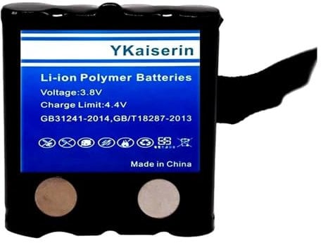 Replacement 1350mAh (IXNN4002B) 0 Cycle Walkie - Talkie Battery Compatible for Motorola TLKR T80 T80Ex XTR446 XTB446 XT180 XTK446 TLKR T61 T81 T5 T6 T7 T8 T50 T60 Radio,Repair kit with Tools