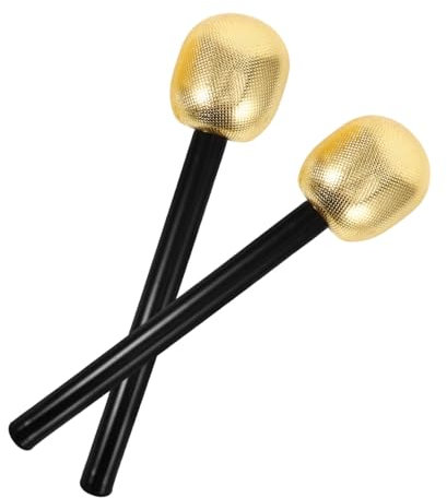 OFFIGAM 2Piezas Micrófono Falso para Disfraces y Fiestas de Cosplay Accesorios de Karaoke Juguetes de Simulación Realistas para Eventos y Celebraciones Material