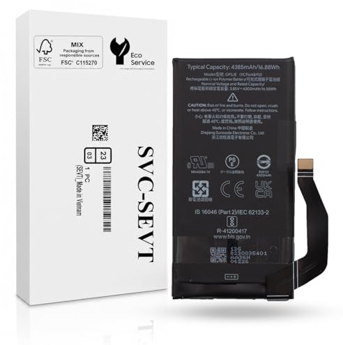 Akku Reparatur-Set für Google Pixel – Ersatzakku inkl. Profi Werkzeugset & Klebestreifen – Kompatibel mit Pixel 4, 4a, 5, 5a, 6, 6a, 6 Pro, 7, 7a, 7 Pro, 8, 8 Pro (Google Pixel 7A)