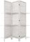 Atmosphera - Paravent 3 étagères - Blanc H170 cm