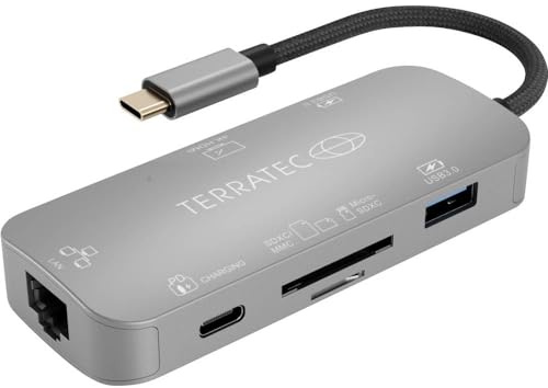 Terratec Connect C8 USB Type-C - 7 in 1 Adapter 306706