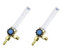 Professional Argon CO2 Gas Flowmeters Tester Flow Meter for Mig Tig Welder Welding 2PCS