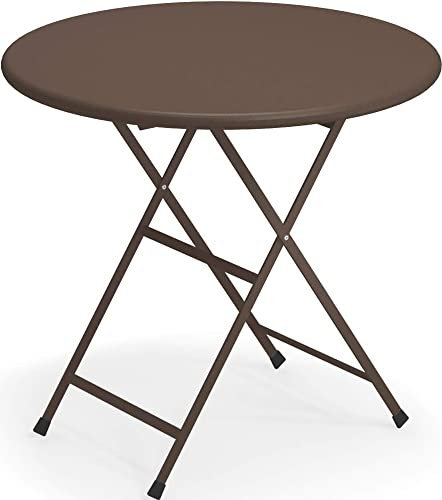 Arc en Ciel Klapptisch rund 80 cm Art 346 Farbe Braun 41