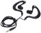 Bewinner Auricolari da Nuoto, 3,5 Mm IP68 Auricolari Impermeabili per Nuoto, Guida, Sport Subacquei, Cuffie Stereo Ergonomiche con Cancellazione del Rumore per Lo Sport(Nero)