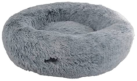 Nobby 61766 Komfortbett Donut NURU grau; Ø 100 x 26 cm