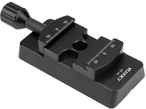 YUEOCT V Size Rail Bar Schwalbenschwanz-Montageplatte mit Arca Swiss Typ Klemme für Vixen Style Schwalbenschwanzsättel Teleskop Zielfernrohr Adapter Mount Base OTA Äquatorial Stativ Sky