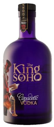 The King of Soho I Copacetic Vodka I Rich and buttery Taste I The Spirit of Soho in a bottle I 40% Vol. I 700 ml