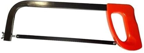 12 Heavy Duty Hacksaw -, Handle Durable Blade | Lightweight, Multi Purpose Hand Tool, DIY Wood Cutting Saw | General Purpose, Strong 300Mm 24 Tpi