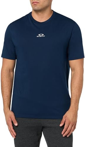 Oakley Bark Herren-T-Shirt, kurzärmelig, Team Marineblau, L