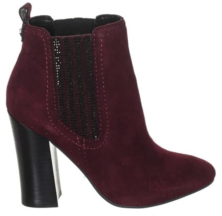 Guess Stivaletti con tacco in pelle effetto scamosciato FLLUN3SUE10 donna