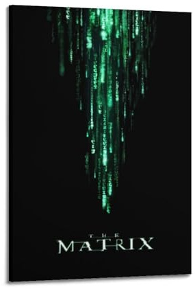 greb Filmposter The Matrix, Raumdekoration, ästhetisches Poster, künstlerisches Poster für Schlafzimmer, Wohnzimmer, Wände, 60 x 90 cm, Rahmenstil
