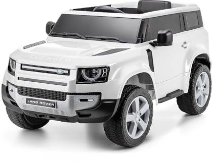 Xootz Land Rover Defender Electric Ride-On Car Battery Powered Kids Toy with Music, Lights and Opening Boot, Ages 2+