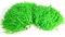 equlup 2 Stück modische Cheerleader-Pompons, Sport-Pompons, Cheerleading-Cheer-Pompons für die Teamsport-Spirit-Party (Grün)