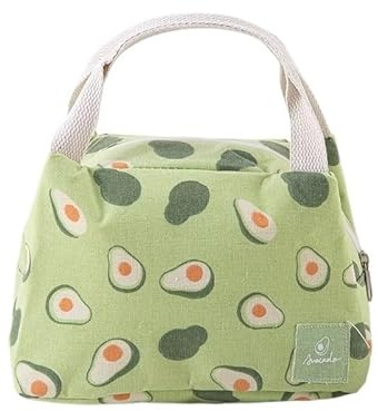Lunch Bags Women And Men With Tote Insulated Lunch BagPortable Cooler Bag Holds Lunch Box/Water Bottle/Snacks KeepsFood Fresh & Cool For Work School Picnics & Outdoor Adventures& Easy To Clean(Avocado