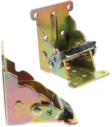 COSMEVIVI 2pièces Charnières Pliantes Autocentrantes Pour Meubles Support Table Charnières Robustes Pour Chaises Et Tables Pliantes