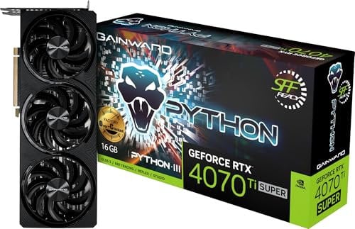 Gainward Carte Graphique GeForce RTX 4070 Ti Super Python III OC