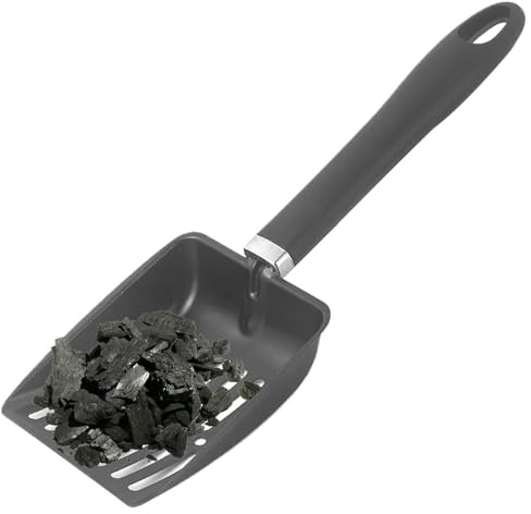 Tamis À Cendres De Cheminée - Pelle Résistante À La Chaleur Pour Foyer De 32,5 Cm,Pelle à Cendres en Acier Inoxydable à Perforations,Pour Poêle À Bois, Barbecue, Feu De Camp Et Grill