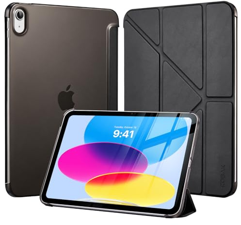 CoBak Hülle für iPad (A16) 11. Gen. 11 Zoll 2025, iPad 10. Gen. Hülle 10,9 Zoll 2022 – Schutzhülle mit Mehrpositionen-Ständer im Hochformat, Stifthalter und automatischem EIN-/Aus-Schalten