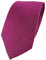 TigerTie Designer Seidenkrawatte in rosa magenta silber gepunktet
