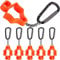 BeneLabel 5pcs Glove Clip Work Glove Belt Holder Clamp Keeper Grabber Safety Laber Glove Hanger for Glasses, Helmets and Hanging Necessities, Green