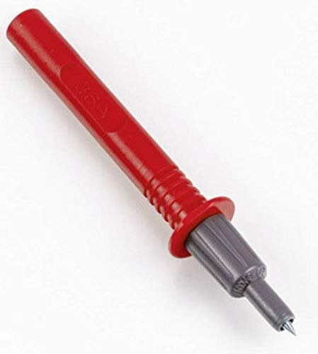 HT-Instruments Bananenstecker 404-IECR Banane weiblich, weiblich 4 mm, steckbar 4 mm, CAT III 1000 V, CAT IV 600 V rot, 1 Stück