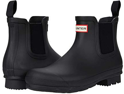 HUNTER Originale Chelsea, Mocassino Uomo, Nero, 42 EU