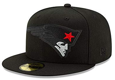 New Era NFL Elements 59Fifty Cap New England Patriots Schwarz, Size:7 1/4