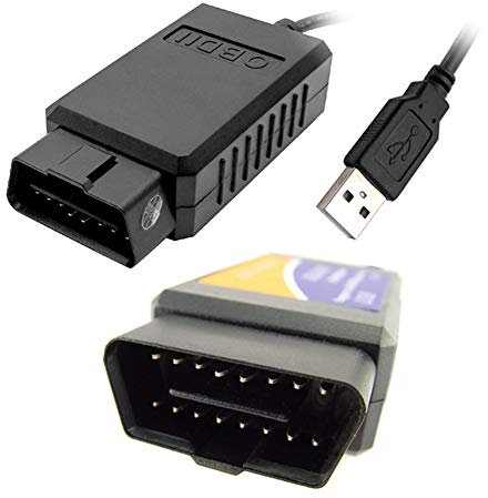 Aukson P18C OBD2 USB-Kabel Interface V1.5 für Auto – OBD2 Fehlerdiagnose-Scanner und Diagnosewerkzeug für Windows und DOS