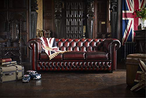 JVmoebel Chesterfield Sofa Ledersofa Couch Garnitur Polster Designersofa Leder Samt NEU