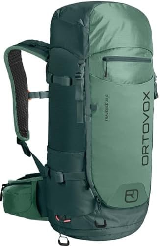 ORTOVOX Unisex Traverse 38 S Rucksack, Grüner Staub, 38 litros