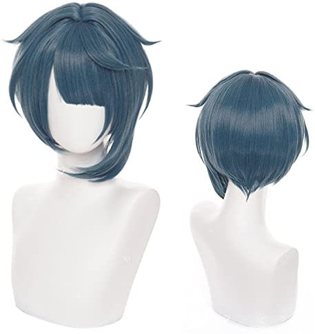 Liamiona Cosplay Perücke Wärme Beständig Synthetische Haar Frauen und Männer Karneval Party Rloe Spielen Perücken