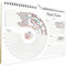 Habit Tracker, Habit Tracker Journal, Habit Tracker Kalender, Spiralbindung und Aufhänger.