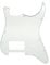 Musiclily Pro 11 Holes ST Strat One Humbucker Guitar Pickguard Scratch Plate for USA/Mexico Fender Tom Delonge Stratocaster Electric Guitar, 3ply Aged White