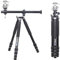 Aluminum Camera Horizontal Tripod-INNOREL HT284A with 360-Degree Rotatable Center Column for DSLR, Video, Camcorder, Travel, Cooking, Work, Versatile Shooting