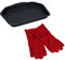 AB Tools 11 Metal Ashpan Ash Pan Tray For 16 Fireplace Burner & Heat Resistant Gloves