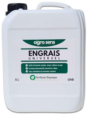 Engrais Liquide Universel, Nutrition intégrale. UAB - 5 litres